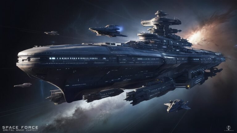 Space Force Orbital Warship Carrier – The Future of Extraterrestrial Defense Dominance space force orbital warship carrier